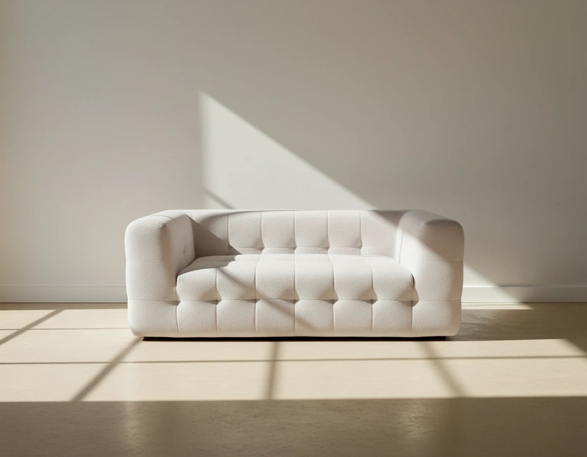 Verona Lounge Sofa - Sculptural Boneless 2-Seater with Cloud Comfort