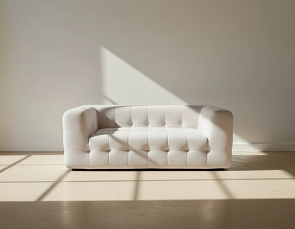 Verona Lounge Sofa - Sculptural Boneless 2-Seater with Cloud Comfort