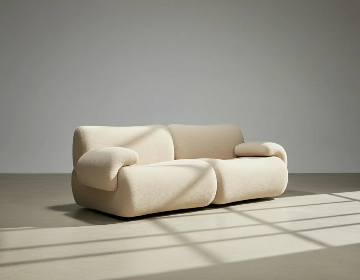 Aura Modular Lounge Sofa - Cloud Comfort Sculptural Design