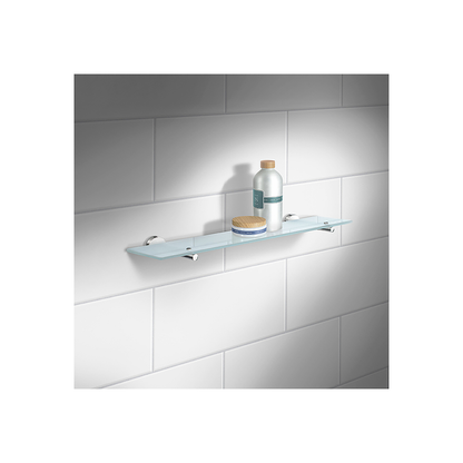 Smedbo Home Polished Chrome Bathroom Shelf HK347