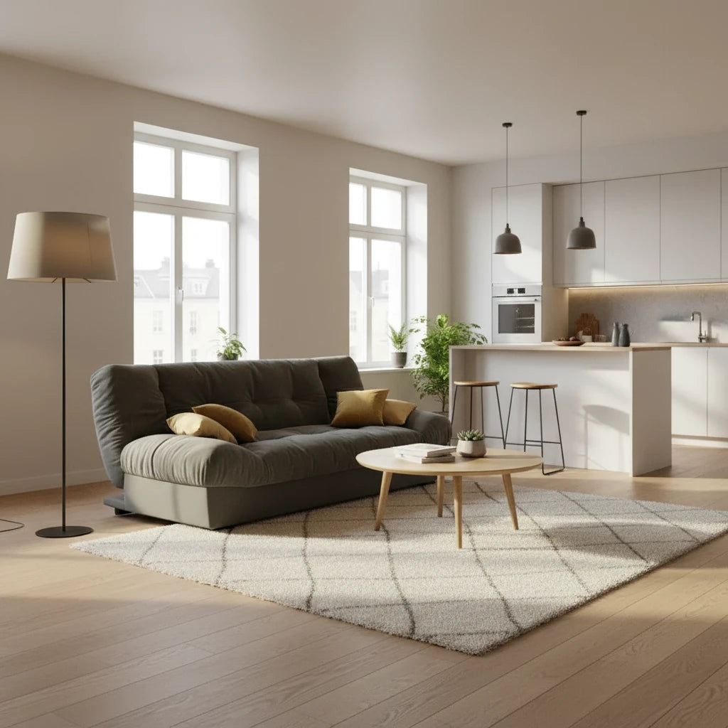 Cloud High-Density Foam Adjustable Sofa Bed - 3 Reclining Positions