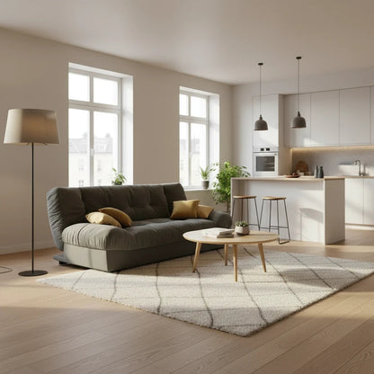 Cloud High-Density Foam Adjustable Sofa Bed - 3 Reclining Positions