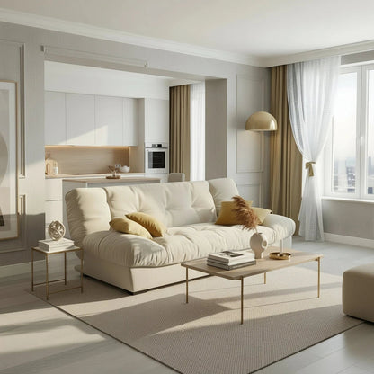 Cloud High-Density Foam Adjustable Sofa Bed - 3 Reclining Positions