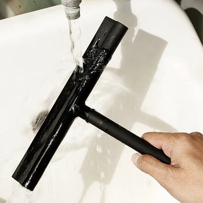 Long-Handled Silicone Shower Squeegee