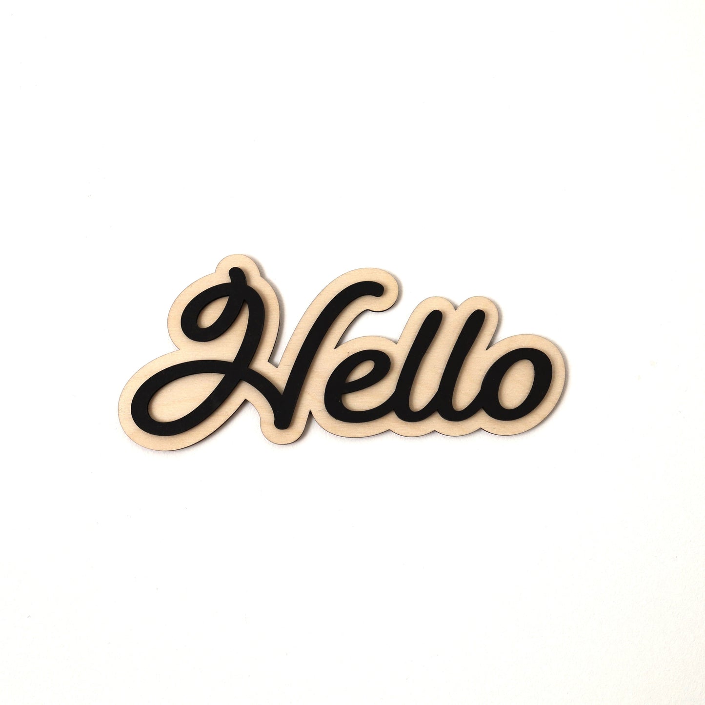 Hello Wall Art Home Sign