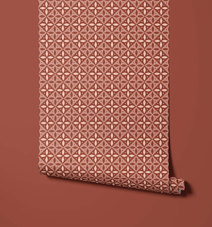 Bobbi Beck Henna Mediterranean Diamond Wallpaper