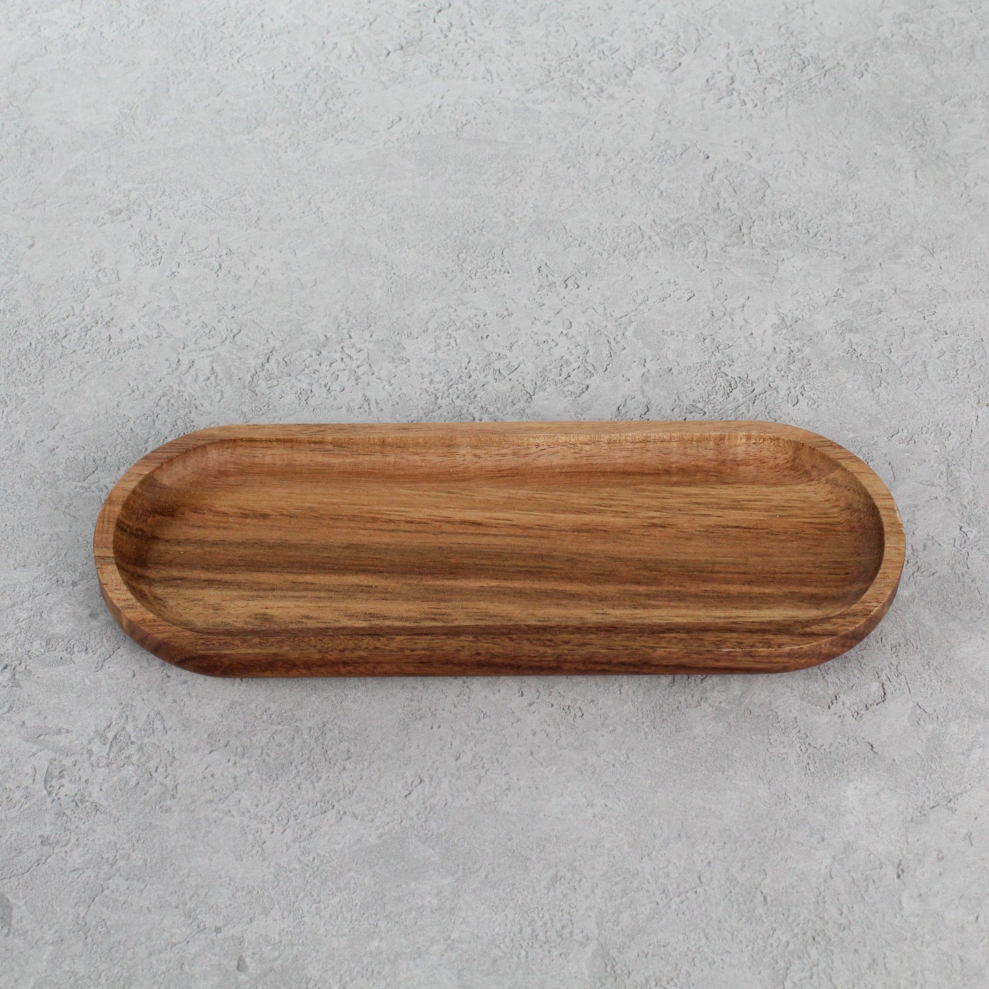 Namie Matte Black Glass Soap Dispenser Triple Set with Acacia Wood Tray