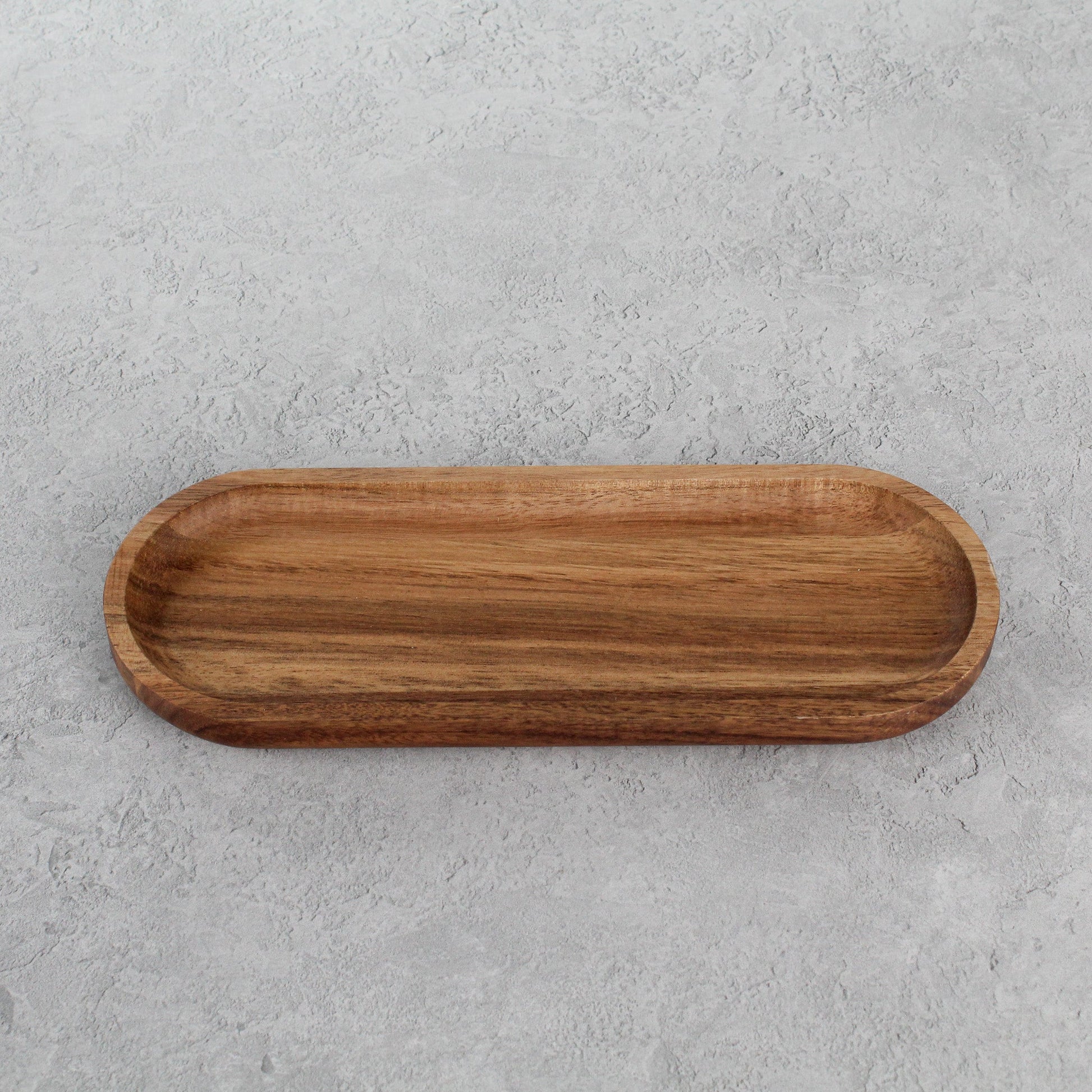 Namie Frosted White Glass Soap Dispenser Triple Set with Acacia Wood Tray