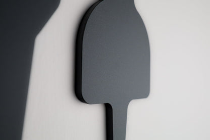 Toilet Door Sign Man Woman | Stone Texture Bathroom Wall Sign | Black Acrylic