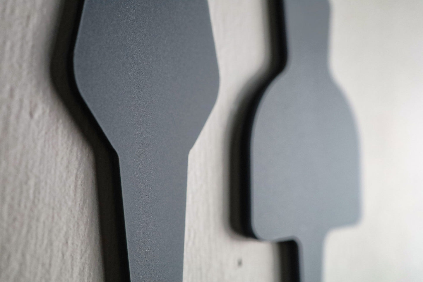 Toilet Door Sign Man Woman | Stone Texture Bathroom Wall Sign | Grey Acrylic