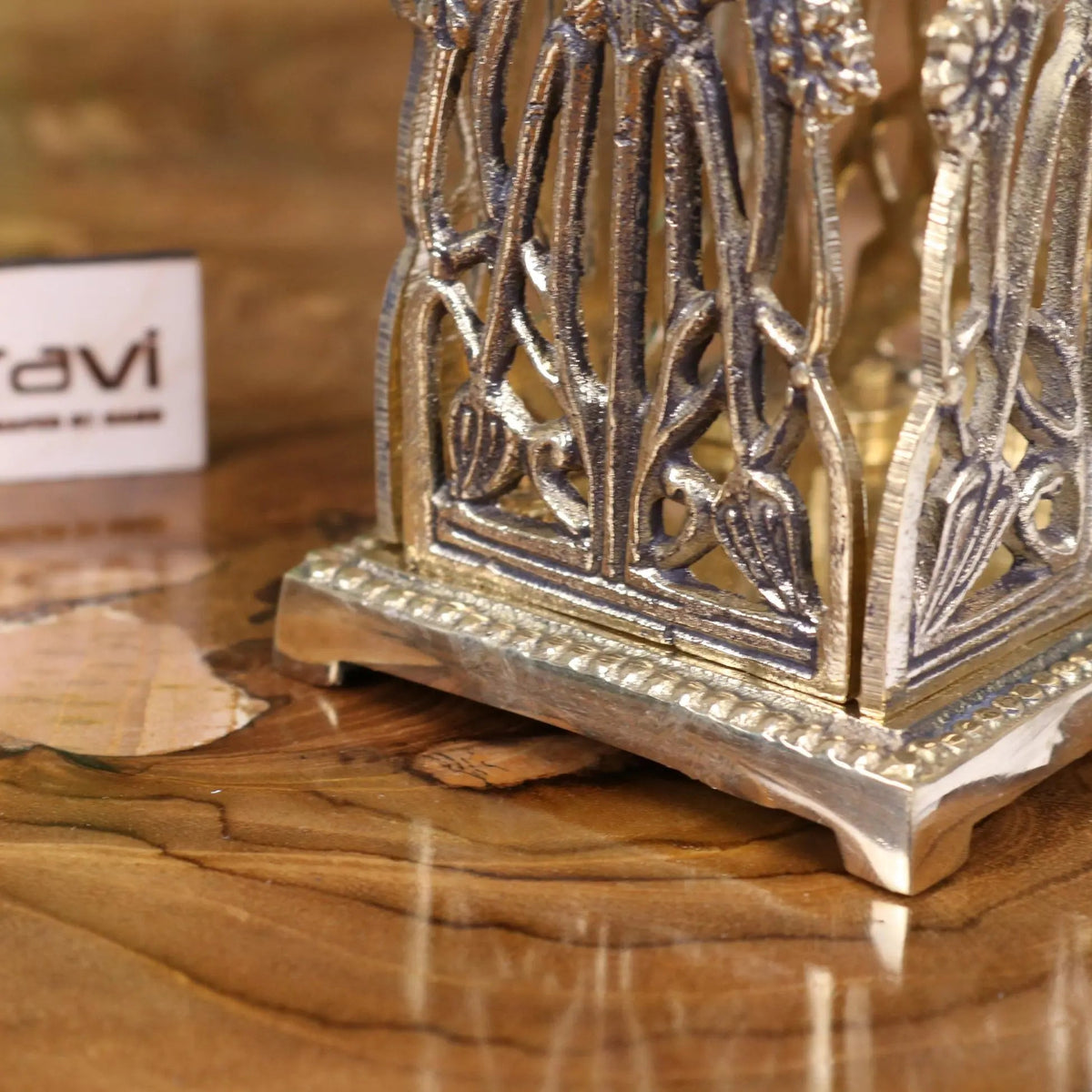 Newsa Brass Sunflower Desk Accessories, 4 Styles