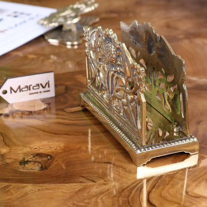 Newsa Brass Sunflower Desk Accessories, 4 Styles