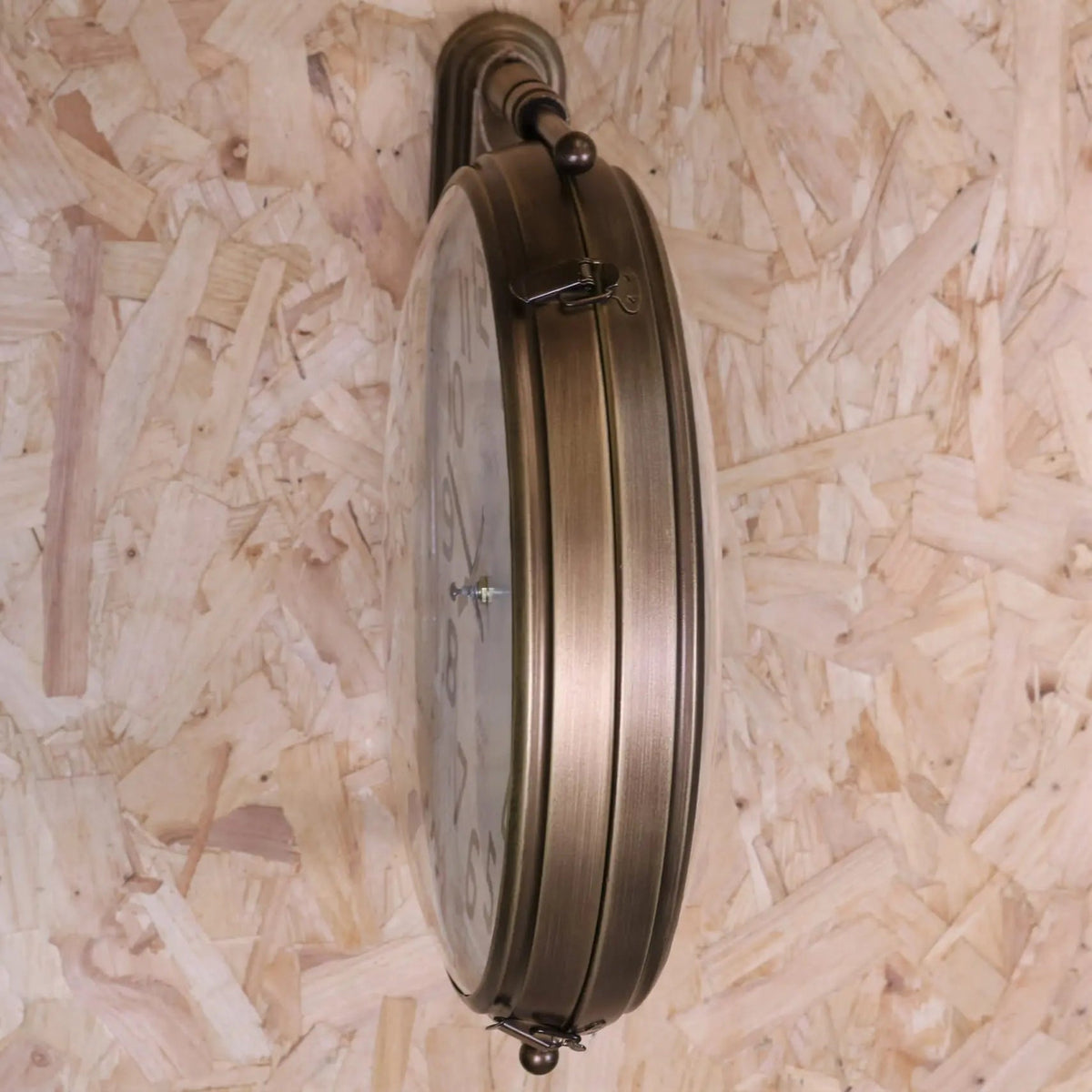 Kensington Station Railway-Style Double-Sided Clock 38 cm