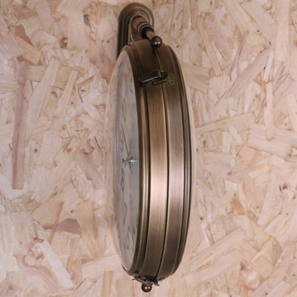 Kensington Station Railway-Style Double-Sided Clock 38 cm