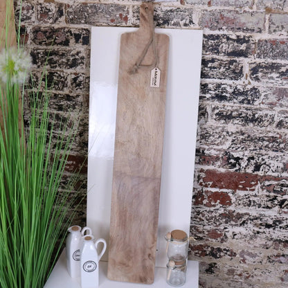 Bermo Mango Wood Long Serving and Cheese Board 99 cm