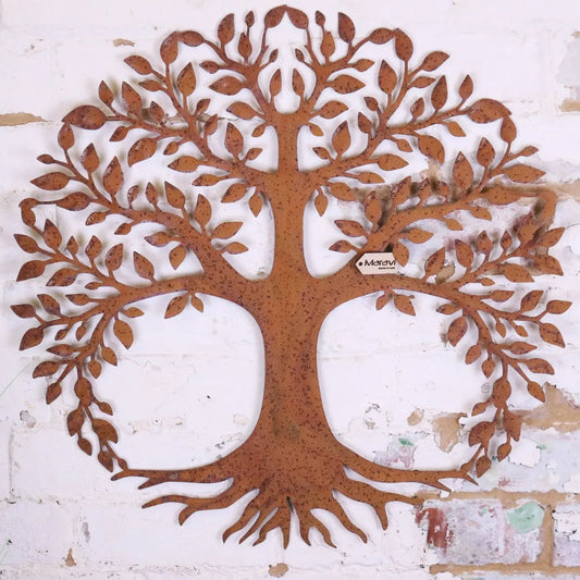 Indari Tree of Life Metal Garden Wall Art 60 cm