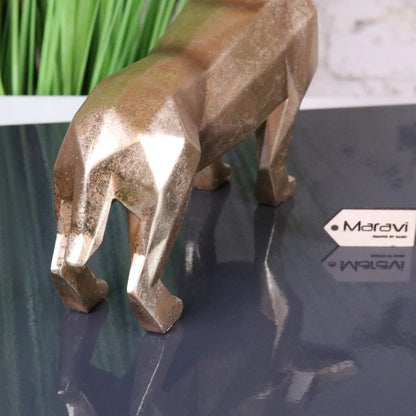 Janira Gold Geometric Dachshund Ornament