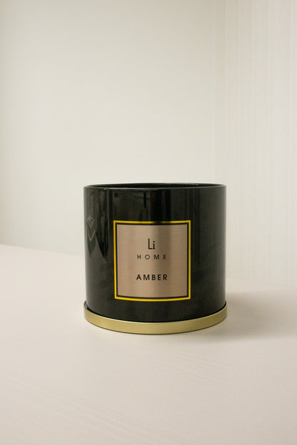 Lifestyle Home Collection Amber XL 5-Wick Soy Candle 3.5kg