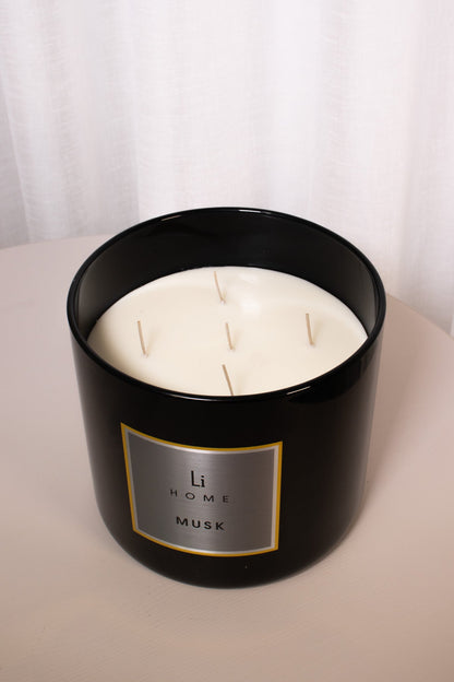 Lifestyle Home Collection Musk XL 5-Wick Soy Candle 3.5kg