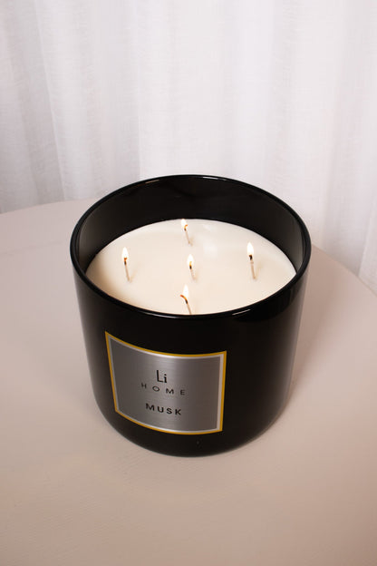 Lifestyle Home Collection Musk XL 5-Wick Soy Candle 3.5kg