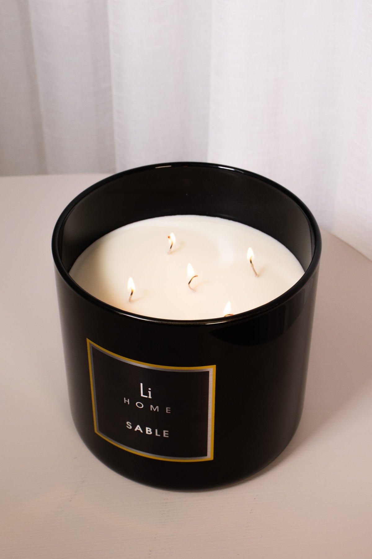 Lifestyle Home Collection Sable XL 5-Wick Soy Candle 3.5kg