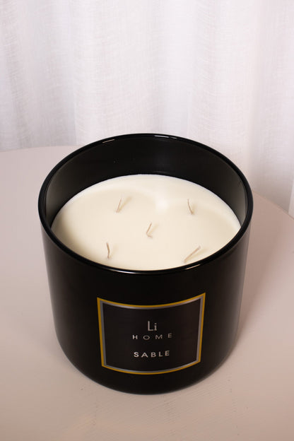 Lifestyle Home Collection Sable 3-Wick Soy Candle 1kg