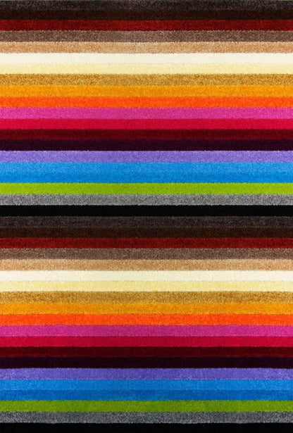 Alya Striped Multicolour Rug | 117M