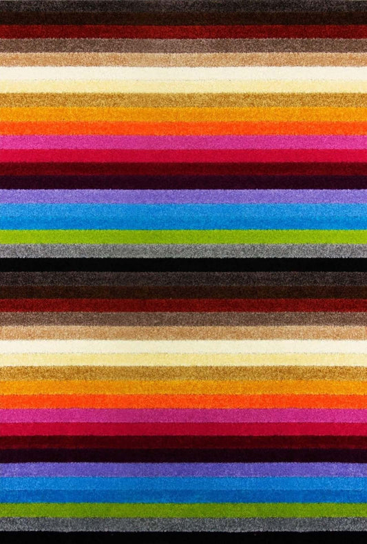 Alya Striped Multicolour Rug | 117M