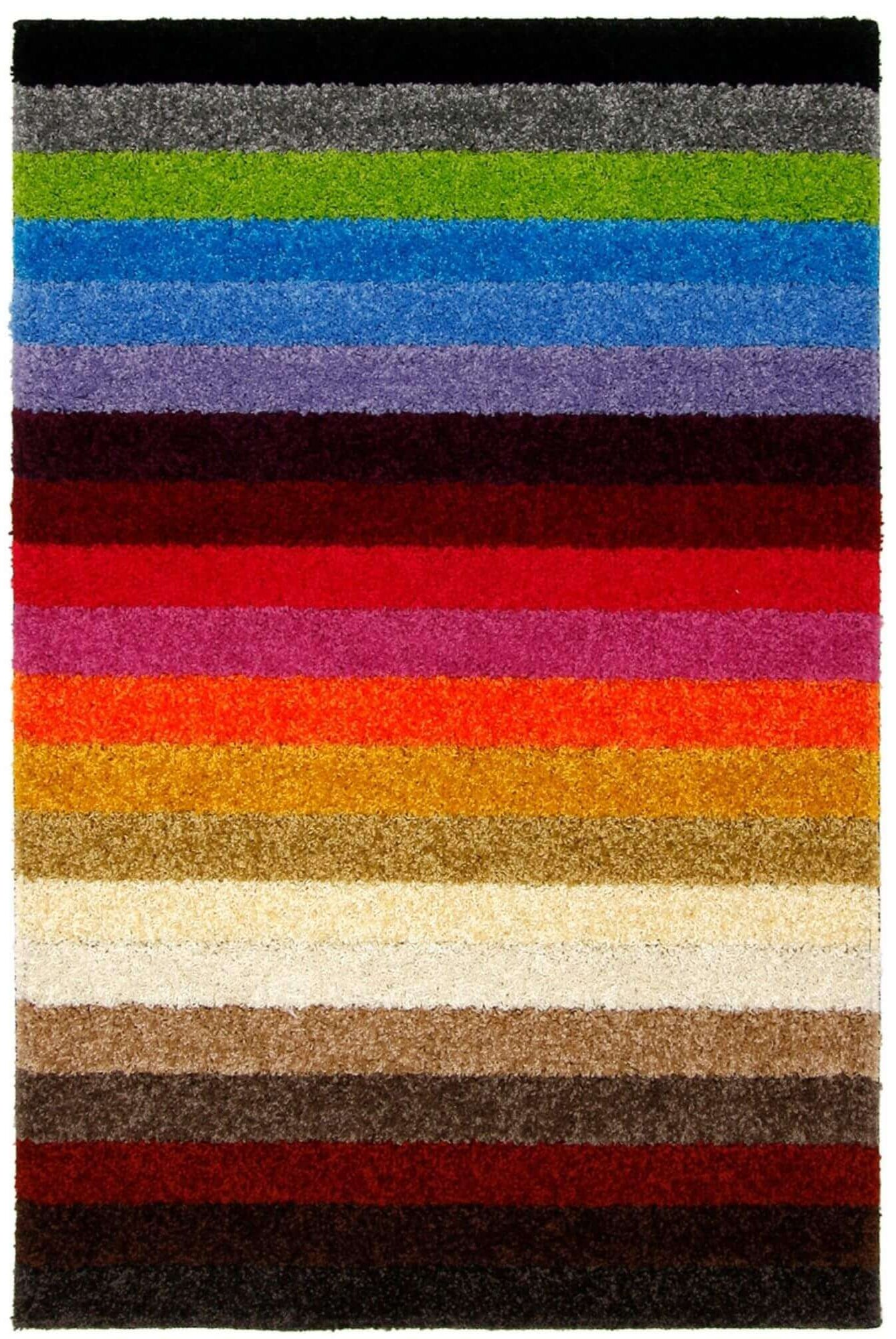 Alya Striped Multicolour Rug | 117M
