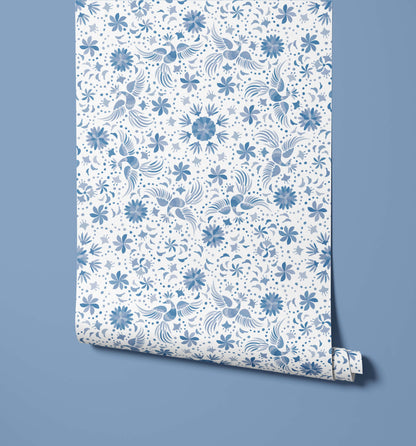 Bobbi Beck Latona Otomi Bird Wallpaper
