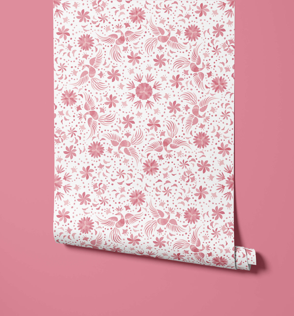 Bobbi Beck Latona Otomi Bird Wallpaper