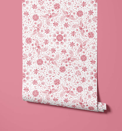 Bobbi Beck Latona Otomi Bird Wallpaper