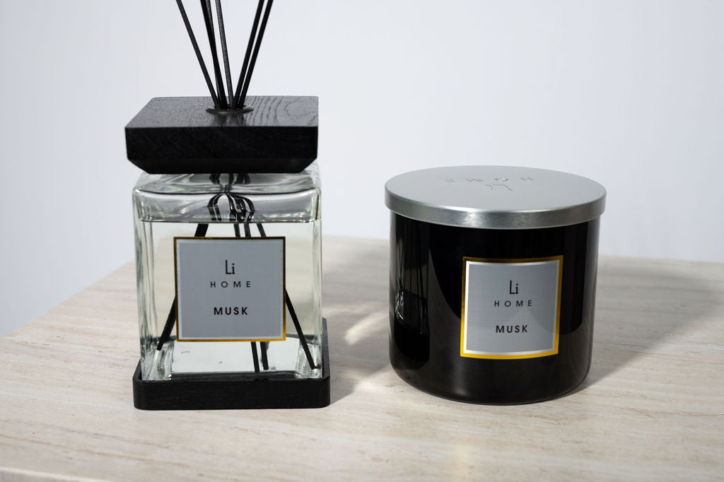Lifestyle Home Collection Musk 3-Wick Soy Candle 1kg
