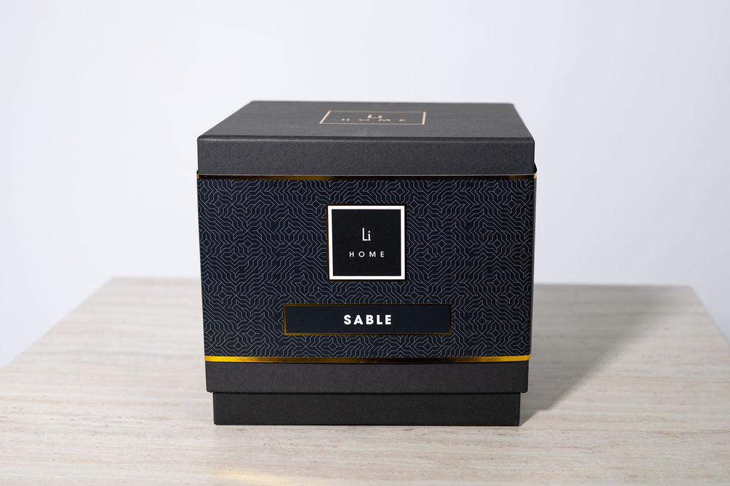 Lifestyle Home Collection Sable 3-Wick Soy Candle 1kg
