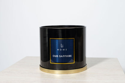 Lifestyle Home Collection Oud Sapphire 3-Wick Soy Candle 1kg