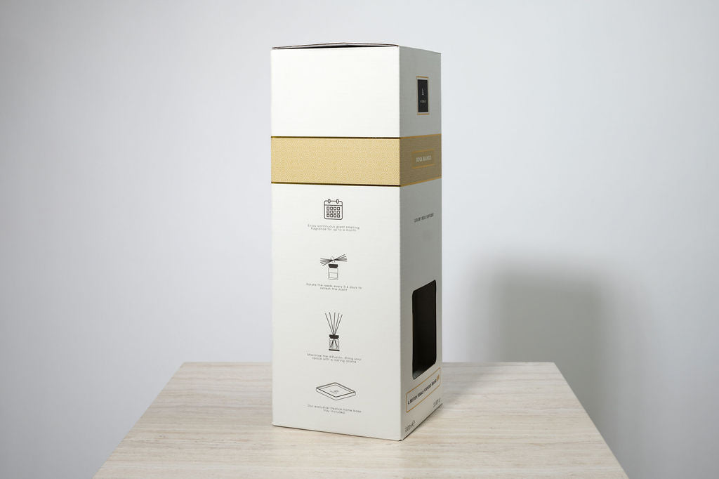 Lifestyle Home Collection Rosa Blanco Square Reed Diffuser