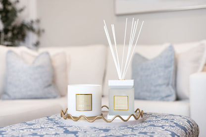 Lifestyle Home Collection Rosa Blanco Square Reed Diffuser