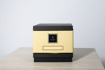 Lifestyle Home Collection Rosa Blanco 3-Wick Soy Candle 1kg