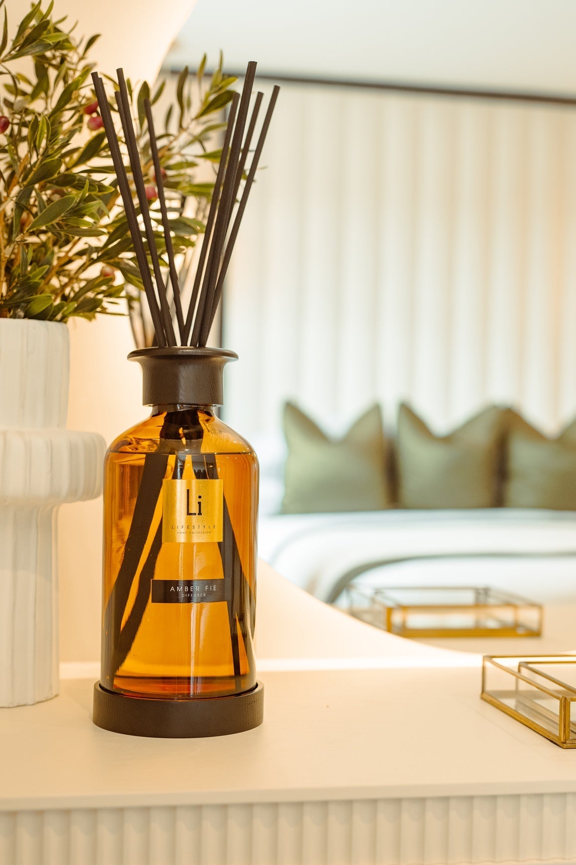 Lifestyle Home Collection Amber Fie XXL Diffuser Refill 2 x 500ml