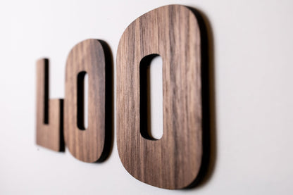 'Loo' Toilet Door Sign - Bathroom Decor