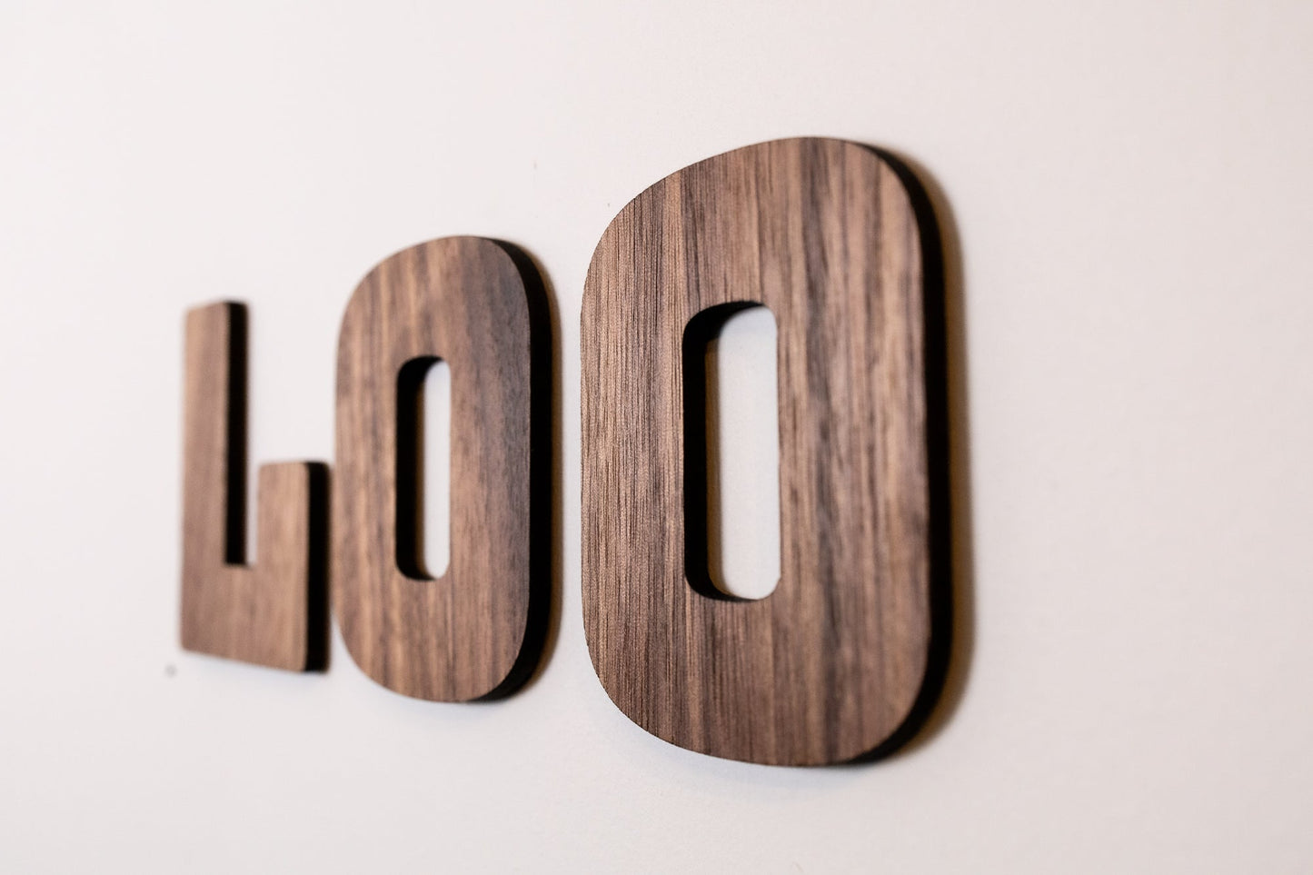 'Loo' Toilet Door Sign - Bathroom Decor
