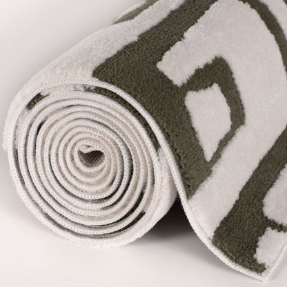 Loft Abstract Green Rug