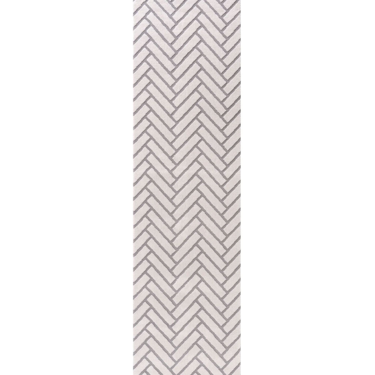 Loft Chevron Grey Rug