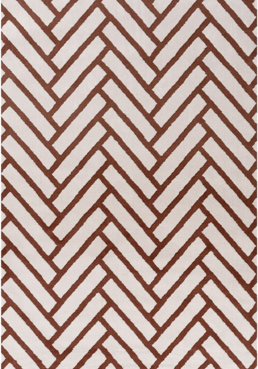 Loft Chevron Terra Rug