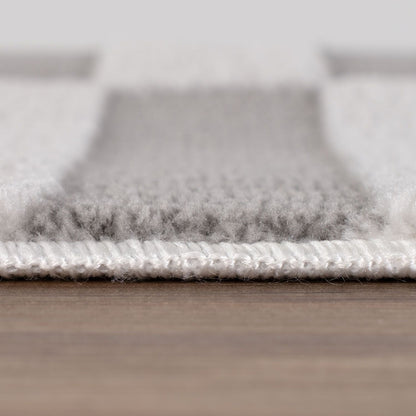 Loft Striped Grey Rug