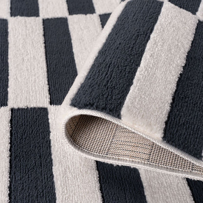 Loft Striped Blue Rug