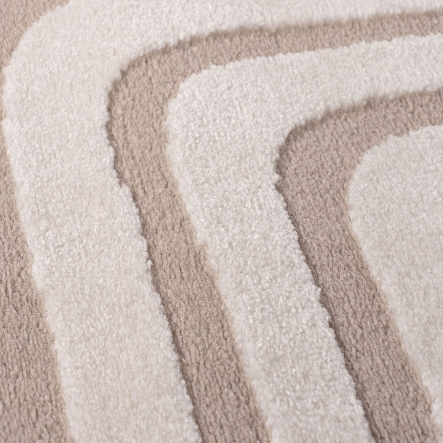 Loft Geometric Beige Rug