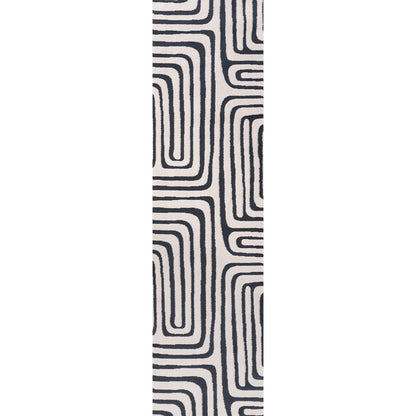 Loft Geometric Blue Rug