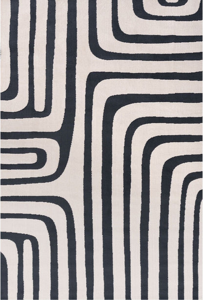 Loft Geometric Blue Rug