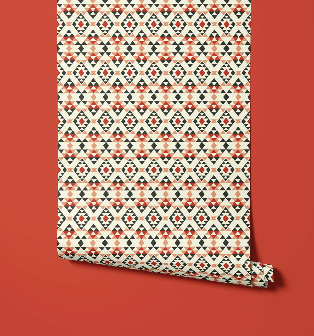 Bobbi Beck Mazina Aztec Geometric Wallpaper